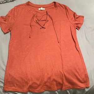 Maurices criss cross top